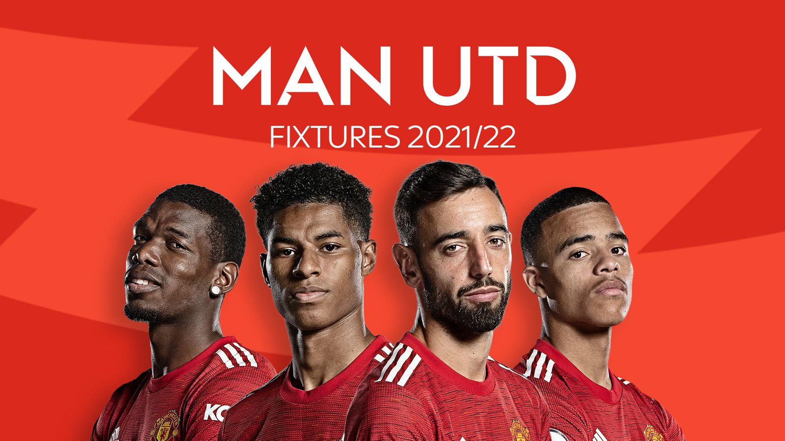 hình ảnh trang phục thi đấu mùa giải 2021/22 của Man United